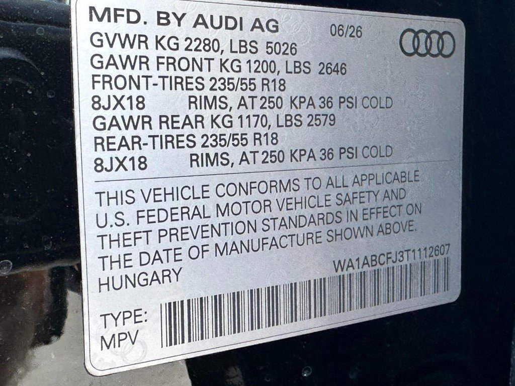 Used 2026 Audi Q3 quattro 2.0T AWD/4WD image 18