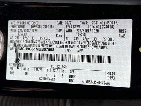 Used 2021 Ford Escape SE w/ Cold Weather Package image 15