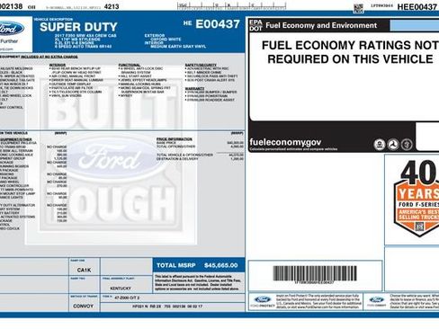 Used 2017 Ford F350 XL AWD/4WD image 1