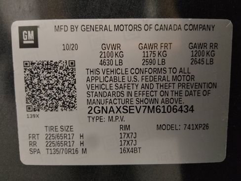 Used 2021 Chevrolet Equinox LS AWD/4WD image 33