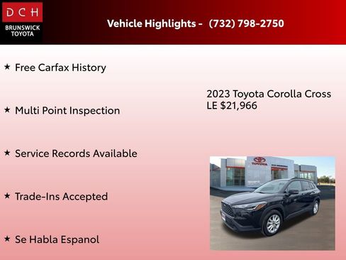 Used 2023 Toyota Corolla Cross LE image 4