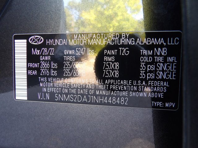 Certified 2022 Hyundai Santa Fe SEL AWD/4WD image 30