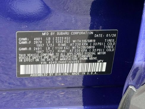 Certified 2026 Subaru Forester Sport w/ Sport Package AWD/4WD image 24