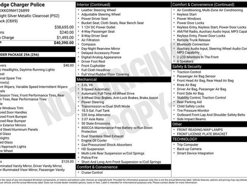 Used 2022 Dodge Charger Police AWD/4WD image 6