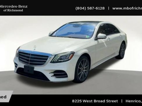 Certified 2020 Mercedes-Benz S 560 Sedan w/ AMG Line Exterior image 6