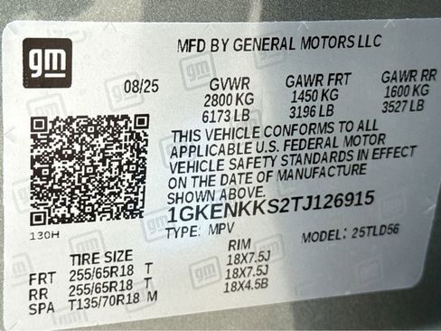 New 2026 GMC Acadia Elevation w/ LPO, Floor Liner Package FWD image 26