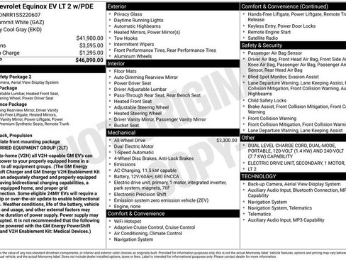 Used 2025 Chevrolet Equinox EV LT AWD/4WD image 3