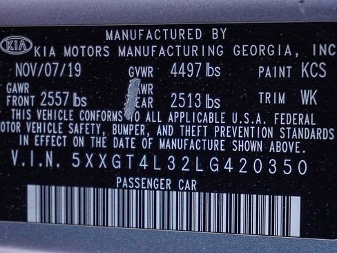 Used 2020 Kia Optima LX image 29