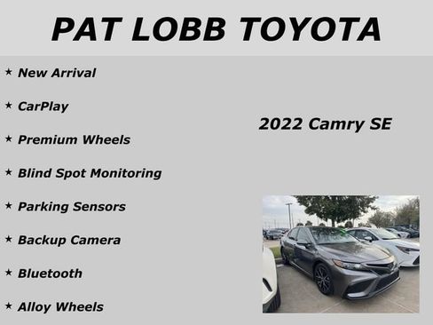 Used 2022 Toyota Camry SE image 15