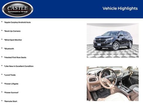 Used 2018 Chevrolet Equinox LT w/ Sun & Infotainment Package FWD image 4