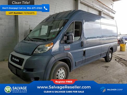 Used 2020 RAM ProMaster 3500 FWD image 1