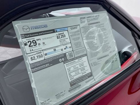 New 2026 MAZDA MX-5 Miata Grand Touring w/ Weather Package RWD image 12