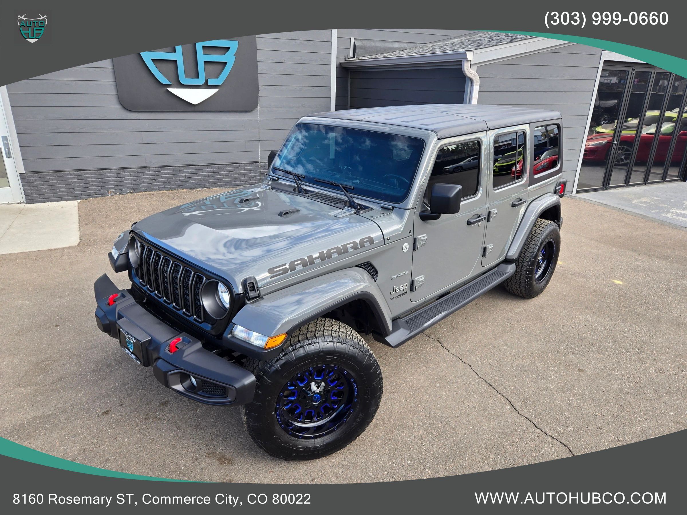 Used 2020 Jeep Wrangler Unlimited Sahara w/ Cold Weather Group AWD/4WD image 2