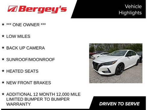 Used 2022 Nissan Sentra SR w/ SR Premium Package FWD image 4