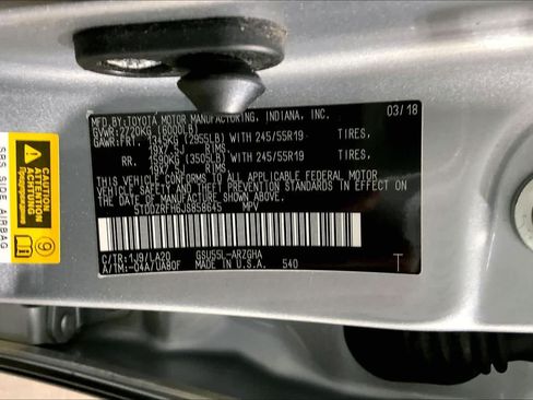 Used 2018 Toyota Highlander Limited AWD/4WD image 37