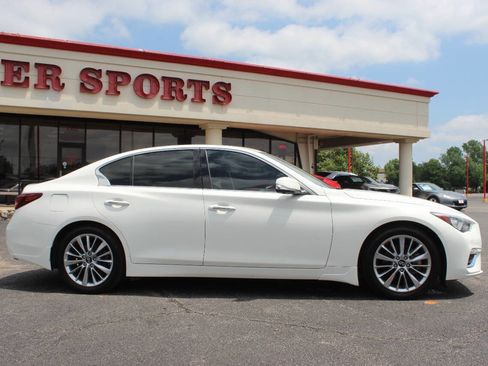 Used 2021 INFINITI Q50 Luxe w/ Seat & Sound Package image 3
