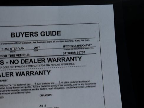 Used 2017 Ford E-350 and Econoline 350 Super Duty image 34