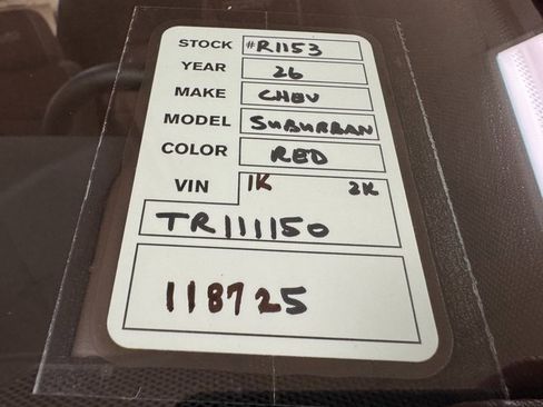 Used 2026 Chevrolet Suburban High Country image 33