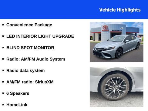 Used 2022 Toyota Camry SE w/ Convenience Package FWD image 4
