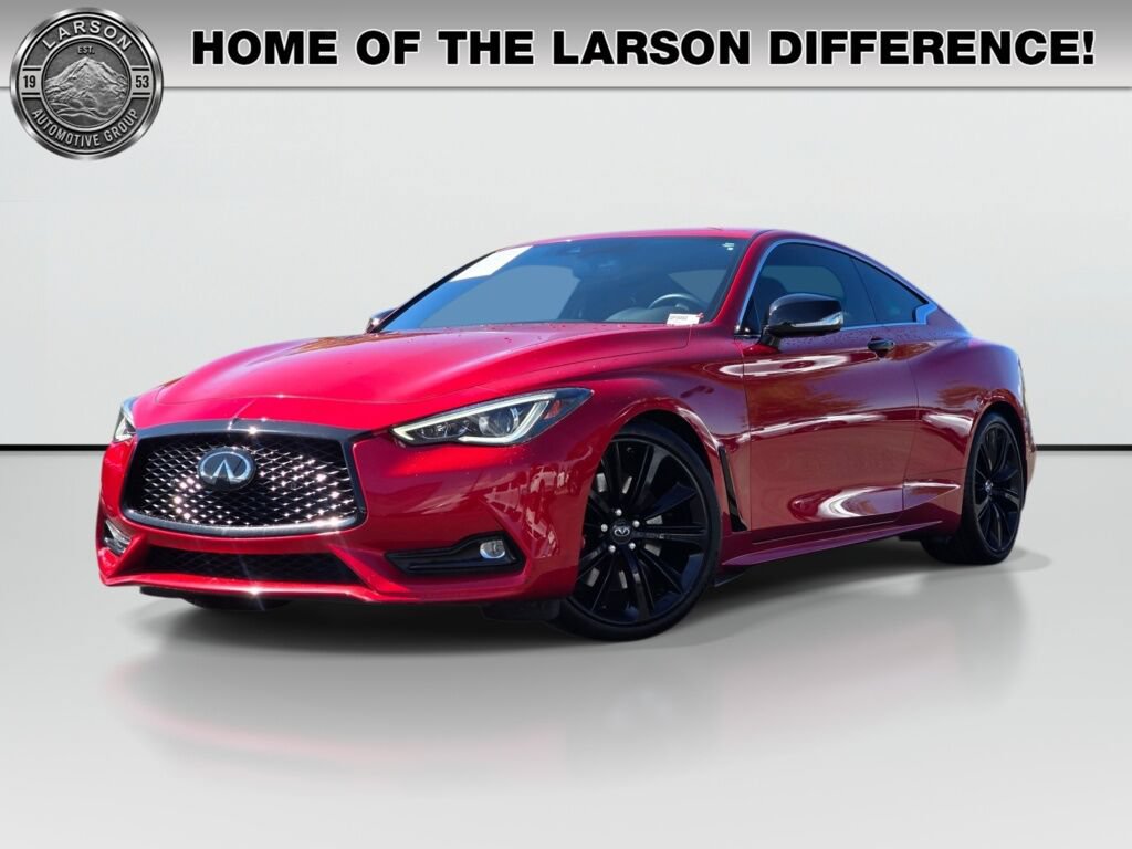 Used 2022 INFINITI Q60 Red Sport 400 w/ Cargo Package RWD image 1