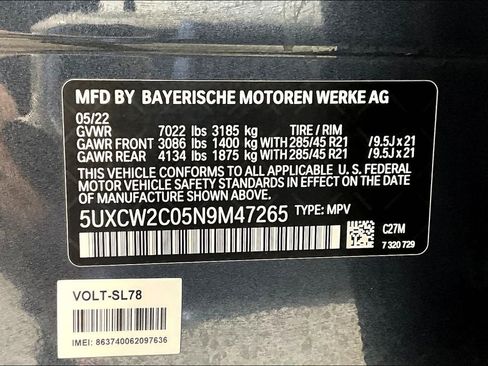 Used 2022 BMW X7 xDrive40i image 42