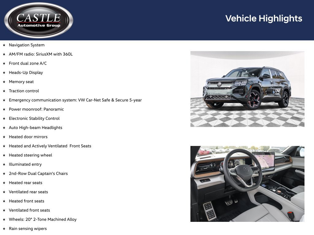 New 2027 Volkswagen Atlas SEL R-Line AWD/4WD image 3