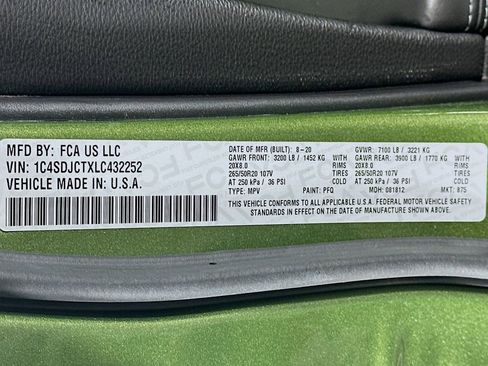 Used 2020 Dodge Durango R/T w/ Technology Group image 37