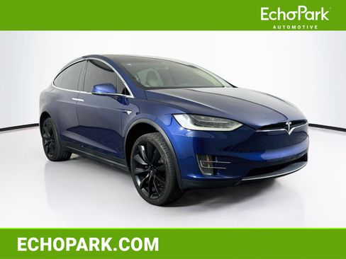 Used 2017 Tesla Model X 100D AWD/4WD image 1