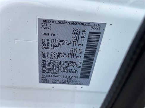 Certified 2026 INFINITI QX60 Sport w/ Dark Cargo Package image 25