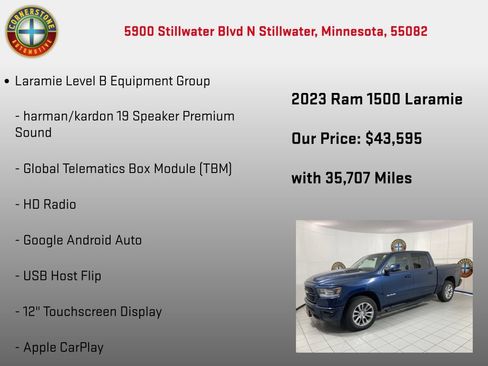 Used 2023 RAM 1500 Laramie AWD/4WD image 15
