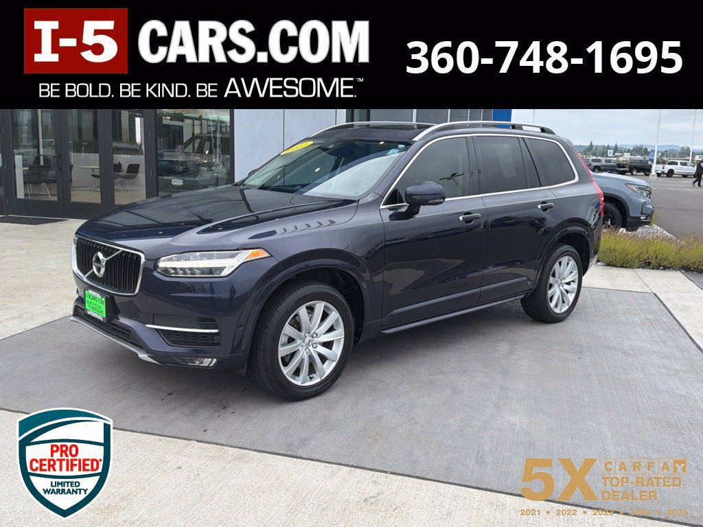 Used 2017 Volvo XC90 T6 Momentum w/ Vision Package AWD/4WD image 1