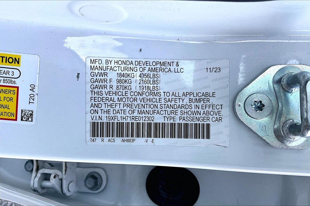 Used 2024 Honda Civic EX-L image 16