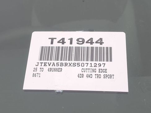 New 2025 Toyota 4Runner TRD Sport image 16