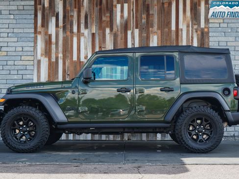 Used 2021 Jeep Wrangler Unlimited Sport AWD/4WD image 3