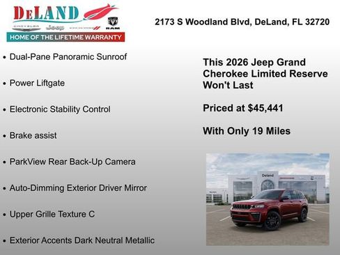 New 2026 Jeep Grand Cherokee Limited AWD/4WD image 33