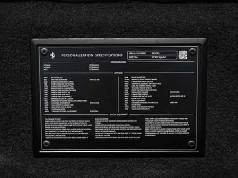 Certified 2022 Ferrari SF90 Spider AWD/4WD image 25