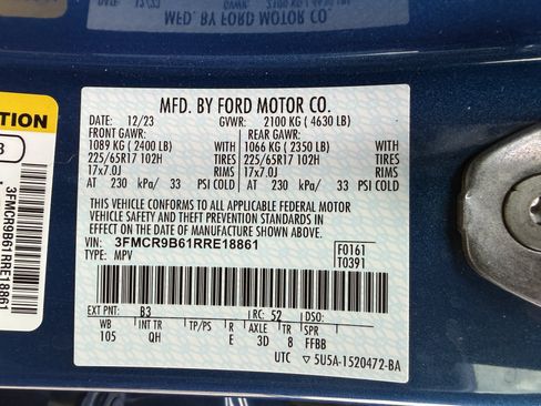 Used 2024 Ford Bronco Sport Big Bend AWD/4WD image 5