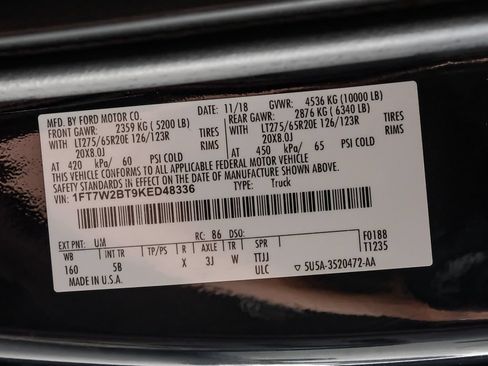 Used 2019 Ford F250 Lariat w/ Lariat Ultimate Package AWD/4WD image 66