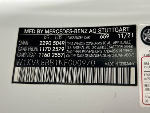 Used 2022 Mercedes-Benz SL 63 AMG 4MATIC image 23