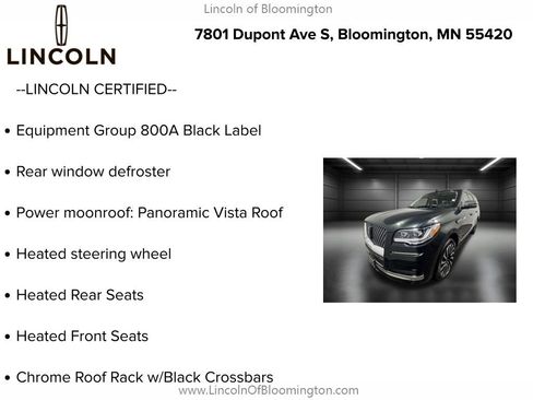 Used 2022 Lincoln Navigator L Black Label image 5