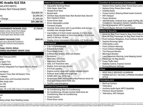 Certified 2023 GMC Acadia SLE w/ Driver Convenience Package image 11