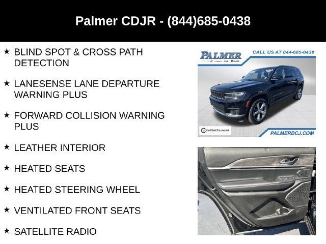 Certified 2021 Jeep Grand Cherokee L Limited w/ Luxury Tech Group II AWD/4WD image 12