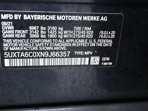 Used 2022 BMW X5 xDrive45e w/ M Sport Package image 9