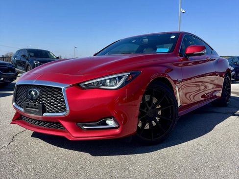 Used 2018 INFINITI Q60 Red Sport 400 w/ Pro Active Package image 1
