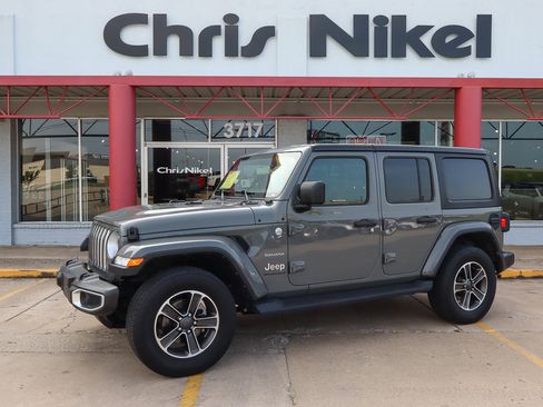 Used 2023 Jeep Wrangler Sahara image 1