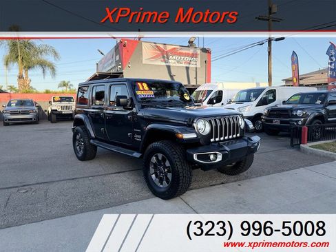 Used 2018 Jeep Wrangler Unlimited Sahara AWD/4WD image 1