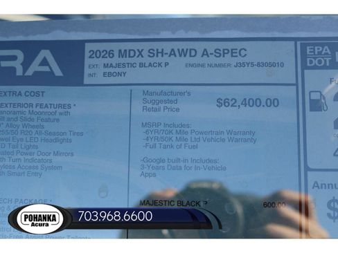 New 2026 Acura MDX A-Spec image 43