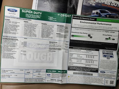 Used 2022 Ford F250 Lariat w/ Tremor Off-Road Package AWD/4WD image 48