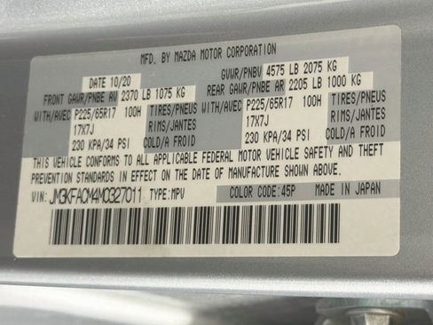 Used 2021 MAZDA CX-5 Touring FWD image 12