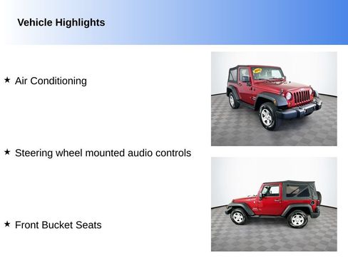 Used 2012 Jeep Wrangler Sport AWD/4WD image 2